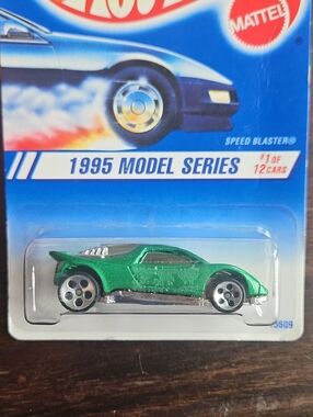 Speed Blaster 1995 Hot Wheels Car - 5 Hole Wheels